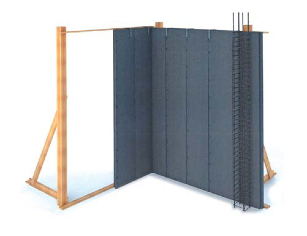 vertema3 - armatura Sezione struttura pannello Vertema 3